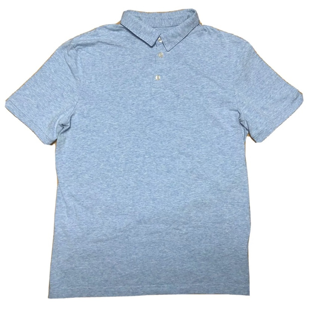 H&M Boys Medium Slim Fit Collared Polo - Light Blue